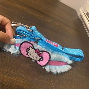 Hello kitty dog collar